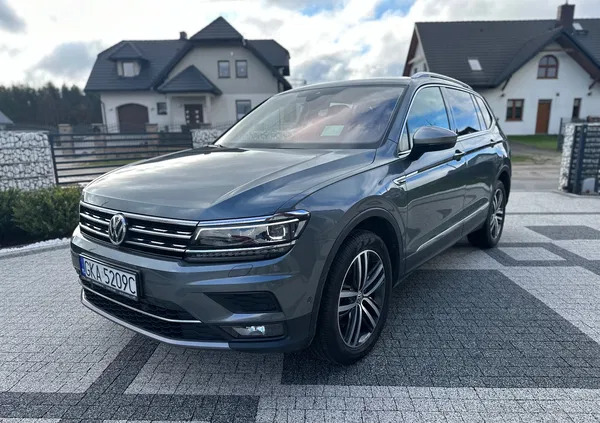 samochody osobowe Volkswagen Tiguan Allspace cena 119500 przebieg: 133000, rok produkcji 2018 z Ujście